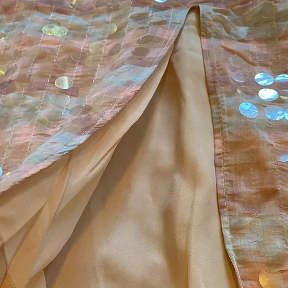 Eloquii Sequin Pink Slip Dress - Picture 5 of 9